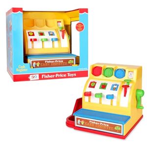 Basic Fun Fisher Price Classics 2073 Cash Register, Educational and Learning Toy, Ideal for Toddler Role Play, Classic Toy with Retro-Style Packaging, Suitable for Boys and Girls Aged 2 Years + - Publicité