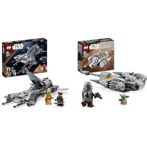 Lego 75346 Star Wars Le Chasseur Pirate, Jouet de Construction Le Mandalorien Saison 3 & 75363 Star Wars Microfighter Chasseur N-1 du Mandalorien, Jouet de Construction, Le Livre de Boba Fett - Publicité