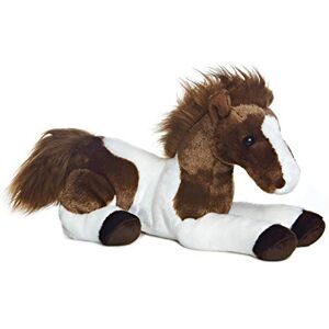 Aurora , 31477, Flopsie Tola Le Cheval, 30cm, Peluche, Marron and Blanc - Publicité