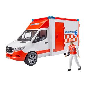 bruder MB Sprinter Ambulance met Bestuurder - Publicité