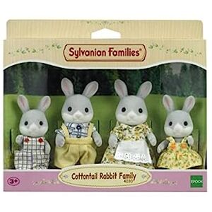 SYLVANIAN FAMILIES 4030 La famille lapin gris - Publicité