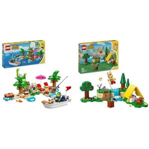 Lego Animal Crossing Excursion Maritime d'Amiral, Jouet de Construction Créatif pour Enfants & Animal Crossing Activités de Plein Air de Clara, Jouet de Construction Créatif pour Enfants - Publicité