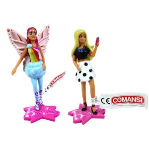 OPO 10 - Lot de 2 Figurines Barbie : Fairy + Selfie : Voir Photos/Taille 10 centimètres / LFA09 - Publicité