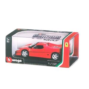 Bburago - BB 1:32 Ferrari, 15646100, Rouge - Publicité