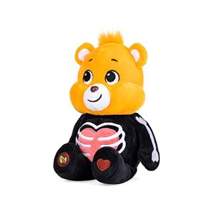 Basic Fun Les Bisounours Halloween 22cm en Peluche à Billes Bisounours Tendre Cœur Squelette, Peluche Mignonne, Jouet Doux pour Garçons et Filles, Petit Ourson, Peluche pour Enfants de 4, 5, 6, 7 Ans, Noir - Publicité