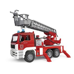 bruder MAN Brandweerwagen met waterpomp. en licht- en geluidsmodule - Publicité