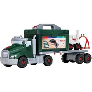 klein Camion Bosch Set de construction avec Ixolino I Jouet de construction avec outils, chariot élévateur et grue I Dimensions : 70 cm x 13,83 cm x 22,25 cm I Jouet pour enfants à partir de 3 ans - Publicité