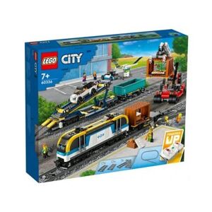 cavernedesjouets Set 60336 Train de Marchandises telecommande, Inclus 33 Rails et Accessoires Circuit pour Lego + Carte Tigre Jeu Construction - Publicité