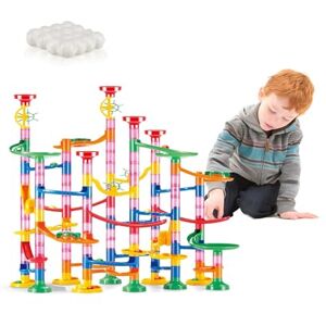 E-SMARTER Marble Rush, Jeu de Piste de Circuit de Billes 133PCS, STEM Jouets Éducatifs de Jeux de Circuit Billes, Circuit Billes Enfant Un Cadeau Parfait pour Les 4 Ans et Plus - Publicité