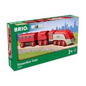 Brio World 33557 Train Aérodynamique Pour circuit de train en bois Système d'attache aimantée Jouet pour garçons et filles à partir de 3 ans - Publicité