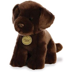 Aurora , 26379, MiYoni Labrador Chocolat, 11In, Peluche, Marron foncé - Publicité