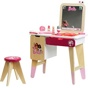 klein BarbieTM Coiffeuse et Studio de vlogging I avec écran d'enregistrement en Bois I Accessoires Inclus I Jouet pour Enfants à partir de 3 Ans - Publicité