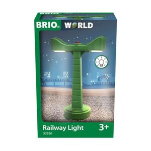 Brio World 33836 Eclairage Ferroviaire Accessoire pour Circuit de Train en Bois Piles incluses Jouet pour garçons et Filles à partir de 3 Ans - Publicité
