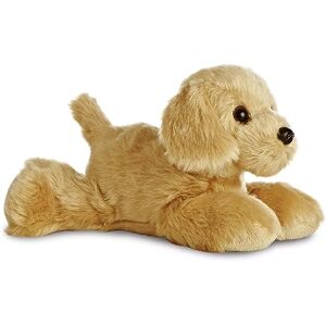 Aurora , 31294, Mini Flopsies, Le Chien Golden Retriever, 20 cm, Peluche, Marron - Publicité