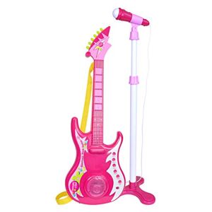 Bontempi - Guitare Microphone, 24 7071, Rose - Publicité