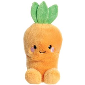 Aurora World- , 82054, Palm Pals Cheerful Carotte, 13cm, Peluche éco-Friendly, Orange - Publicité