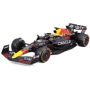 Bburago Formula 1 Red Bull Racing RB18 Verstappen 1:24 Scale Die-Cast Collectible Race Car - Publicité