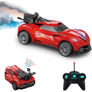 dexinco Voiture télécommandée, Voiture RC 4WD, Échelle 1/18, 2,4 GHz, 40 km/h  Voiture de Course Étanche Tout-Terrain Monster RC Camion avec 2 Batteries  60 Minutes Autonomie Jouet - Rouge : : Jeux et Jouets