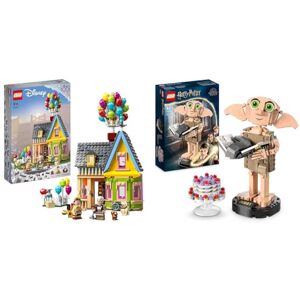 Lego 43217 Disney et Pixar La Maison de « Là-Haut », Jouet avec Ballons & 76421 Harry Potter Dobby l’Elfe de Maison, Cadeau de Noël, Jouet de Figurine et Accessoire de Décoration - Publicité