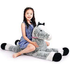 MorisMos Peluche Licorne Geante, 110cm Bleue Licorne Peluche Géante pour  Fille, Grande Animaux en Peluche Licorne Jouet, XXL Doux Licorne Cadeau  Doux