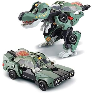 VTech Switch & Go Dinos Lanceur, Dinosaure Sonore Tyram, Super T-Rex Lance-Flammes, Jouet 2 en 1 Transformable en Voiture, Tirs de Projectiles, Cadeau Enfant Dès 4 Ans Contenu en Français - Publicité