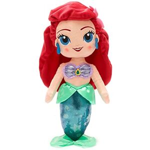 Disney Poupée de Chiffon Ariel, La Petite Sirène, 37 cm, Peluche câlin Personnage pour Enfants, Princesse sous-Marine avec Expression brodée et Queue Scintillante - Publicité