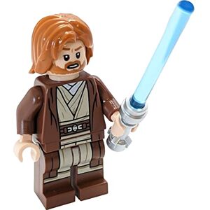 Lego Star Wars Mini Figure Obi-Wan Kenobi with Lightsaber (Approximately 45mm / 1.8 Inch Tall) by - Publicité