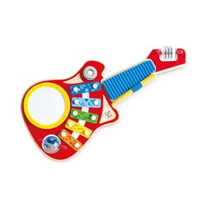 Hape Guitare Ochestre Jouet en Bois Musical Fille et Garçon Guitare Enfant dès 18 Mois Instrument de Musique 6 en 1 Jeu d'Éveil pour Bébé Idée Cadeau Bébé Premier Âge - Publicité