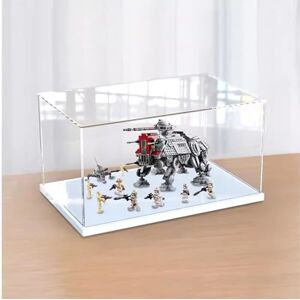 JOMIOD Vitrine en acrylique pour Lego 75337 Star Wars at-TE Walker Étanche à la poussière Compatible avec le modèle Lego 75337 Sans kit de modèle - Publicité