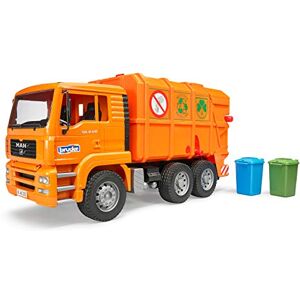 bruder 02760 MAN TGA Camion à ordures, Collecte des déchets, Camion à ordures, Jouets - Publicité