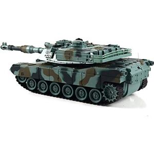 s-idee ® Battle Panzer 99804 1:28 avec système de combat infrarouge intégré 2,4 GHz RC R/C - Publicité