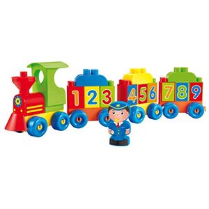 Ecoiffier Jouets Écoiffier- 3349 Loco des Chiffres et des Lettres Abrick – Jeu de Construction pour Enfants – Dès 18 Mois – Fabriqué en France - Publicité