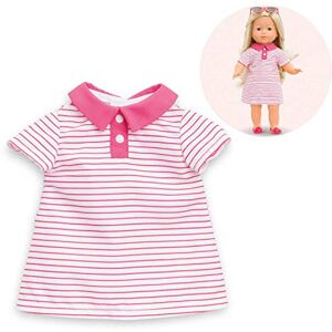 Corolle Robe Polo, pour poupée ma, dès 4 Ans, 9000210980 Rose - Publicité