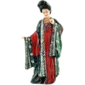 ＡＷＨＡＯ 1:64 Miniature Modèle Figures Chine Ancienne Poupée Statue Collection Accessoires de Scène Poupée Chiffres pour Dollhouse Photographie Props Décor Acc, Modèle D - Publicité