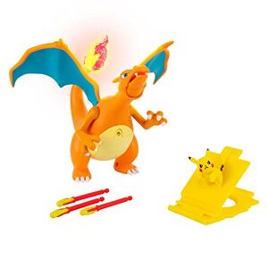 Pokémon Deluxe Feature Figure Fly Charizard with Pikachu & Launcher - Publicité