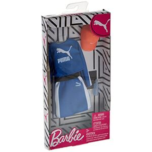 Barbie GHX82 Clothes: Puma Outfit for Doll with 2 Accessories, Multi - Publicité