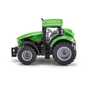 SIKU 1081, Tracteur DEUTZ-FAHR TTV 7250 Agrotron, Vert/Noir, Cabine amovible, Pneus en caoutchouc - Publicité