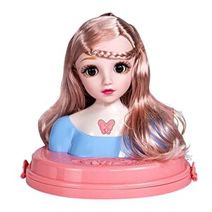 predolo Poupée Styling Head Toy DIY Doll Toy Playset pour Enfants, Adolescents, Cadeaux D'anniversaire - Publicité