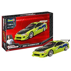 Revell 07691 Brian's 1995 Mitsubishi Eclipse Fast & Furious Maquette, Incolore - Publicité