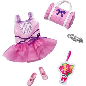 Barbie : My First  Clothing Ensemble de mode pour poupées préscolaires de 34,3 cm, justaucorps tutu avec accessoires de ballet et de danse - Publicité