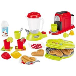 Ecoiffier - Jouets -2524-Coffret Petit Électroménager-24 Accessoires Inclus-Jeu d'Imitation-Fabrication Française, 2524, Coloré, 24 Unité (Lot de 1) - Publicité