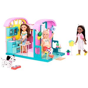 Glitter Girls by Battat – GG57184C1Z – GG House Ensemble Maison Meublée, Cuisine Équipée et Porche – pour les Poupées de 35,56 cm de la Gamme – Dès 3 ans - Publicité