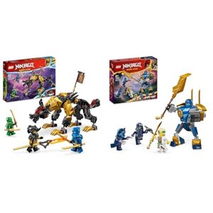 Lego 71790 Ninjago Le Chien de Combat Dragon Imperium, Jouet de Ninja avec Monstre & Ninjago Pack de Combat : Le Robot de Jay, Jouet de Ninja pour Enfants avec Figurines - Publicité