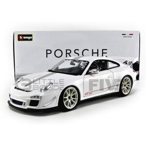 Bburago . Porsche 911 GTS 04L au 1/18&Egraveme, 11036WGt3 RS 4.0L, Blanc/Gris/Rouge, - Publicité