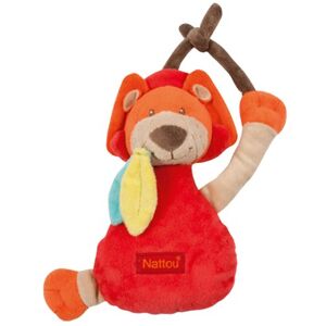 Nattou Doudou Flatsie Lion avec Vibration Rouge - Publicité