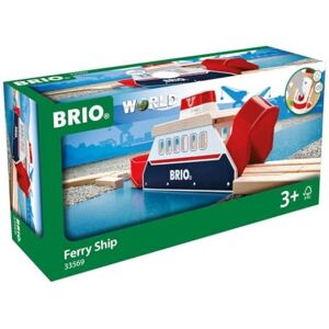 Brio World 33569 Navire de Transfert Son et Lumières Accessoire pour circuit de train en bois Jouet pour garçons et filles à partir de 3 ans - Publicité