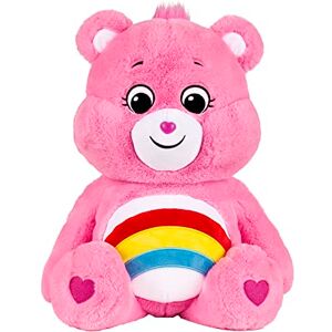 Basic Fun Care Bears 22066 24 Inch Jumbo Plush Cheer Bear, Collectable Cute Plush Toy, Giant Teddy Bear, Cuddly Toys for Children, Soft Toys for Girls and Boys, Big Teddy Suitable for Girls and Boys 4 Years + - Publicité