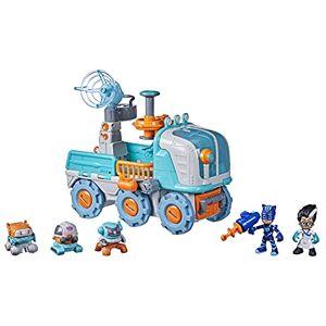 PJ Masks Romeo Bot Builder Preschool Toy, 2-in-1 Vehicle and Robot Factory Playset with Lights and Sounds for Kids Ages 3 and Up - Publicité