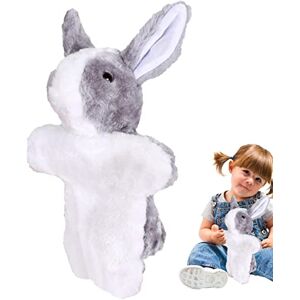 Odavom Marionnette à Main Lapin, Marionnette a Main pour Adultes, Marionnettes d'animaux Jouets Prétendent Jouets de Lapin en Peluche Doux, pour l'enseignement de la Narration Imaginative - Publicité