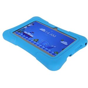 DAUZ Tablette pour Enfants de 7 Pouces, WiFi 2 Go de RAM 32 Go de ROM Étui Anti-Enfants Tablette pour Enfant Double Caméra avec Contrôle Parental pour 11 pour Les Jeux (Prise UE) - Publicité